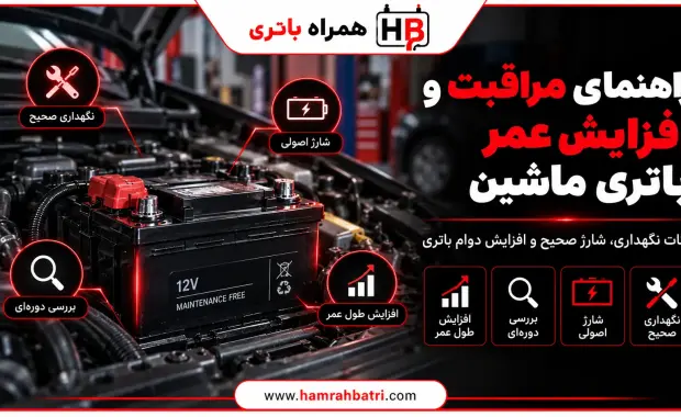 راهنمای مراقبت و افزایش عمر باتری ماشین؛ تست، شارژ و عیب‌یابی